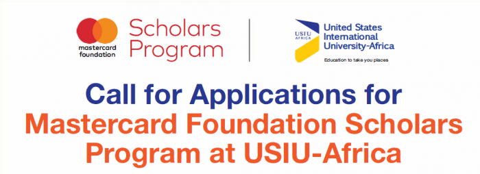Call for Applications for Mastercard Foundation Scholars Program at USIU-Africa
